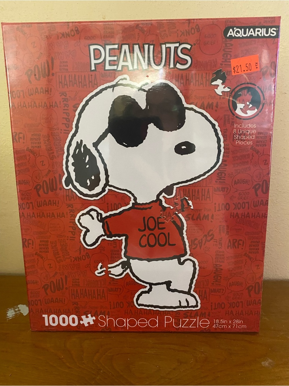 Peanuts Joe Cool Red Dog Puzzle - 1000 Piece